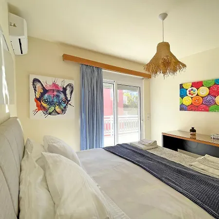 New Luxurious - 1 Minute From Elli Apartman Rhodes City