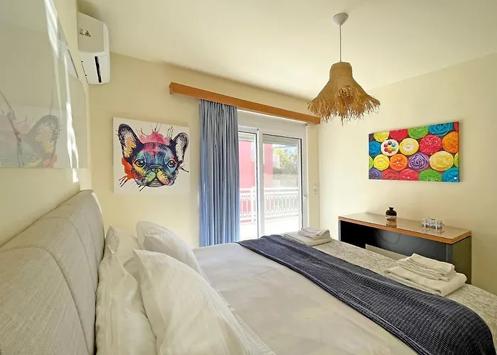 New Luxurious - 1 Minute From Elli Lägenhet Rhodes City